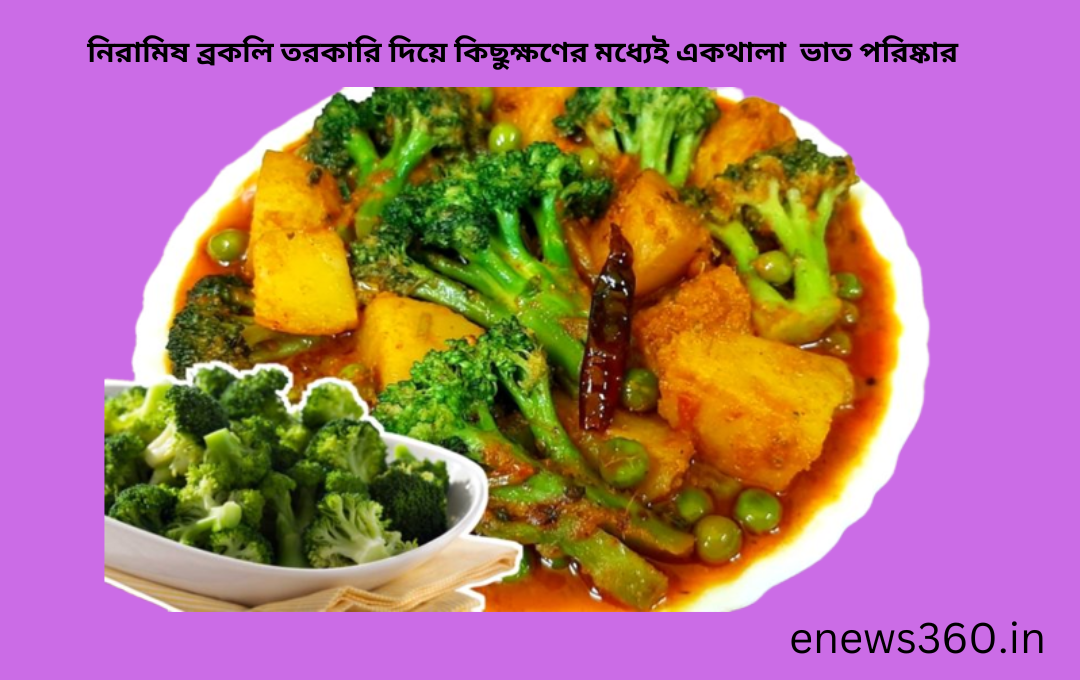 নিরামিষ ব্রকলি তরকারি